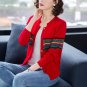 Rsslyn Navy Blue Sweaters Vintage Cardigan for Women