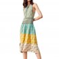 RSSLYN Medium Size Halter Dress for Women New Fashion Dresses