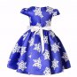 RSSLyn 2pcs/SET Christmas Dress for Toddler Girls Free Tiara