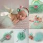 0-3 Months Turquoise Blue Tutu Skirts for Newborn Girls FREE SHIPPING Angelic Matching Sets
