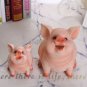 Rsslyn SALE 2pcs/SET Ready to Ship Piggy Bank Kids Room Display KItchen Decor Piggy Book End Stand