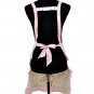 Rsslyn Ruffled Pink Apron for Women