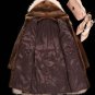 Rsslyn Brown Luxury Coats for Women Mink Fur