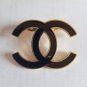 Rsslyn High Quality CC Jewelry Luxury Black Chain Necklace for Women Free Black CC Brooch