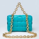 Rsslyn Large Golden Chains Turquoise Crossbody Bags for Women