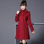 Rsslyn Fashion Dress Coats Turtleneck Winter Coats Teal Dress Coats for Women