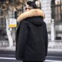Rsslyn Black Parka for Men Hooded Winter Jackets with Fur-"Men Have Skin, Too"