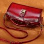 Rsslyn Italian Regime Real Leather Bags for Women REAL Red Leather Handbags