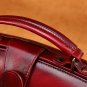 Rsslyn Italian Regime Real Leather Bags for Women REAL Red Leather Handbags
