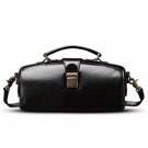 Rsslyn Beautiful Black Handbags for Women Real Black Leather Purses Fashion Bags