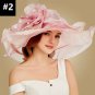 Rsslyn Fashion Derby Hats Sun Protection Beach Hats Fashion Hat for Women