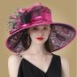 Rsslyn Fashion Hats for Women Derby Hat Navy Blue Fascinators Navy Blue Hats