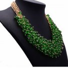 Rsslyn Fashion Chokers for Women Beaded Green Necklaces Mothers Day Gift