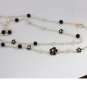Rsslyn Fashion Necklaces Black Pearl Necklace for Women Mother's Day Special Gift