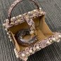 Rsslyn Beautiful Shoulder Bags Rose Purses Fashion Box for Women Free CC Pin