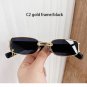 Rsslyn Fashion Glasses Vogue Sunglasses Luxury Brand Square Eyeglasses