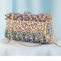 Rsslyn Luxury Bags Luxury Clutch for Women Blue Crystal Shoulder Bags