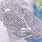 Rsslyn Fashion Tiaras Wedding Headpieces Bridal Crowns Wide Silver Headbands