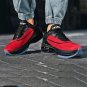 Rsslyn Triple Layer Red Ski Shoes for Men Padded Athletic Red Sneakers