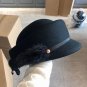 Rsslyn Beige Mink Hair Tail Beautiful Hats for Women Fashion Wool Winter Accessories for Women
