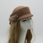 Rsslyn Beige Mink Hair Tail Beautiful Hats for Women Fashion Wool Winter Accessories for Women