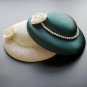 Rsslyn Timeless Beauty Red Fascinator Hats for Women with Pearl