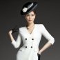 Rsslyn Vintage Hats Black Satin Hat Fascinator Hats Fashion Black Hat