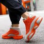Rsslyn Orange Sneakers Fashion Shoes for Men Luxury Shoes