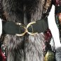 Rsslyn Luxury Jackets for Women Sequined Parka with Real Fox Fur