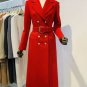 Rsslyn Fashion Trend Trench Coat Naked Color Ivory Trench Coats for Women