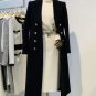 Rsslyn Limited Red Fashion Trench Coat Long Red Blazers for Work Office Fashion