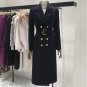 Rsslyn Limited Red Fashion Trench Coat Long Red Blazers for Work Office Fashion