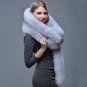 Rsslyn Natural Big Fox Fur for Fox Lady Brown-Red Color Fox
