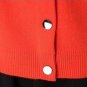 Rsslyn Basic Orange Cardigan for Women Orange Sweaters Orange Tops for Women