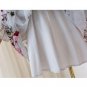 Rsslyn Flower Girls Dress Garden Wedding Gray Dress with Embroidered Bottom Free Tiara