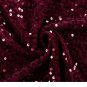 Rsslyn Burgundy Party Dress for Plus Size Women Fashion Sequined Dresses