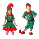Rsslyn Christmas Outfit for Boys and Girls Green Elf Girls Elf Boys Christmas Costume Festival