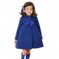 Rsslyn Christmas Trench Coats for Girls Warm Red Wool Red Dress for Girls Coats