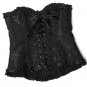 Rsslyn Fashion Black Corset Waistline Shaper Lacy Corsets for Women Gothic Style