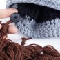 Rsslyn Costumes for Boys Vikings Hat with Detachable Fake Beard for Men Fashion Hats for Men