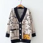 Rsslyn Flexible Sweaters with Cat Print