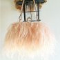Rsslyn New Black Ostrich Bags Ostrich Feather Fashion Brand Shoulder Bags