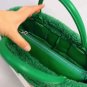 Rsslyn Fashion Brand Designer Christmas Pretty Green Tote Bag Luxury Leather Bags for Women
