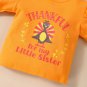 Rsslyn Thanksgiving Outfit for Little Girls Ruffled Dress Turkey Prints Thankful Baby Girls
