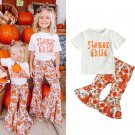 Rsslyn 2pcs/Set Thanksgiving Outfit Double Purpose Clothes Flower Girls