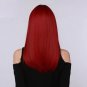 Rsslyn 16 Inches Long Wigs for Women Cosplay Warrior Princess Zena Red Hair Heat Resistant Wigs