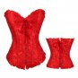 Rsslyn Christmas Sweetheart Red Corsets for Women