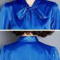 Rsslyn Fashion Trend Brown Blouse for Thanksgiving Party Fashion Silk Blouses