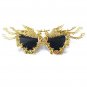 Rsslyn Golden Sunglasses for Christmas Gift Fun Gold Theme