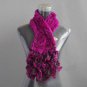 Rsslyn Thanksgiving Scarves High-Quality Gift Winter Peacock Scarf Neck Warmer Real Rabbit Fur